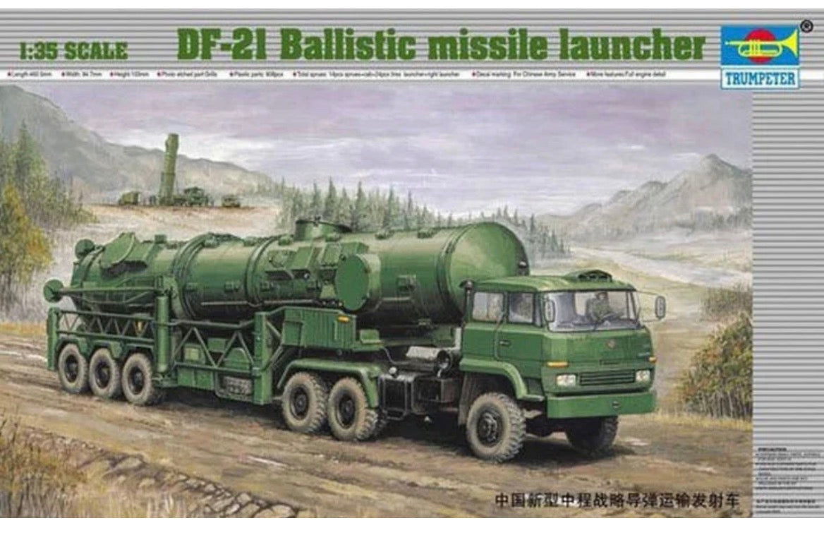 Trumpeter 00202 DF-21 Ballistic Missile Launcher