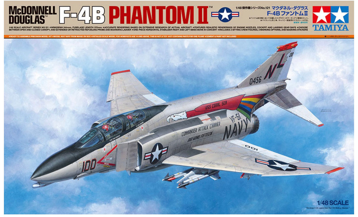 Tamiya 61121 McDonnell Douglas F-4B Phantom II
