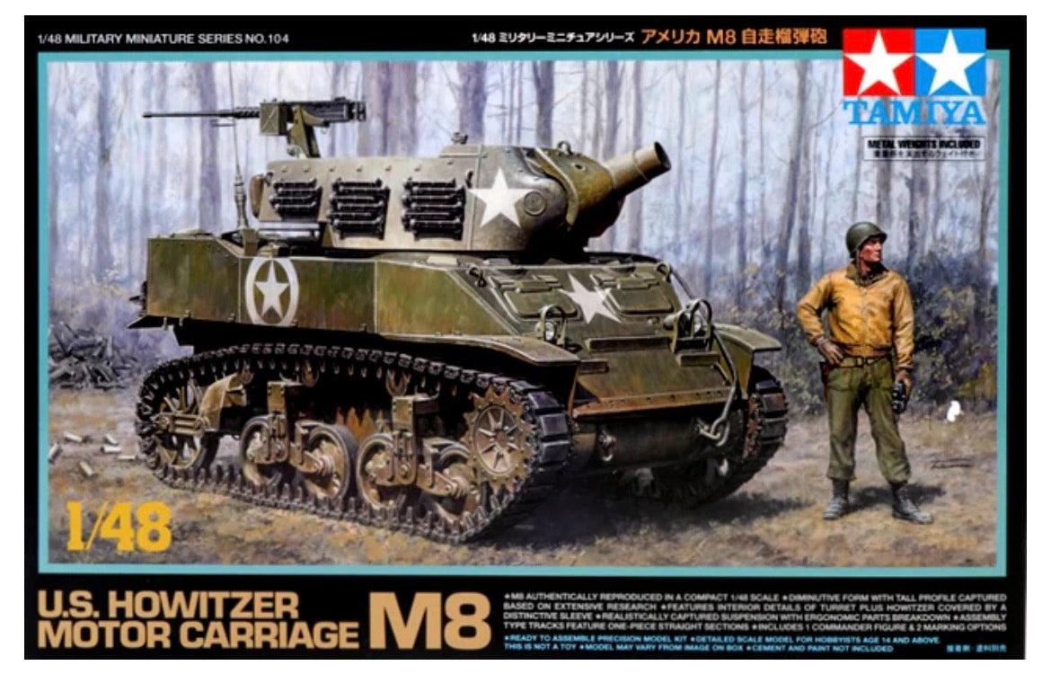Tamiya 32604 US Howitzer M8
