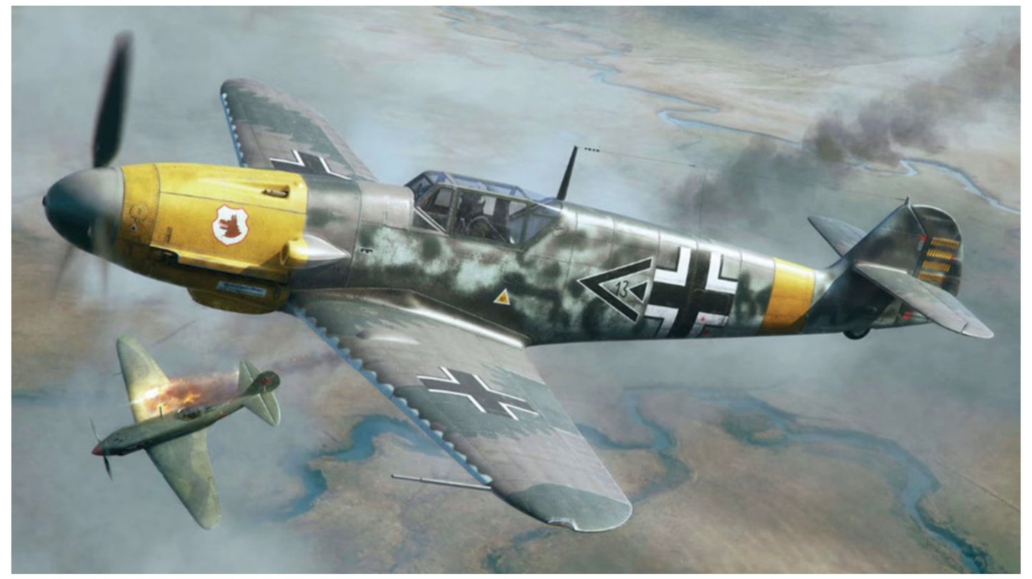 Eduard 7478 Bf109F-4