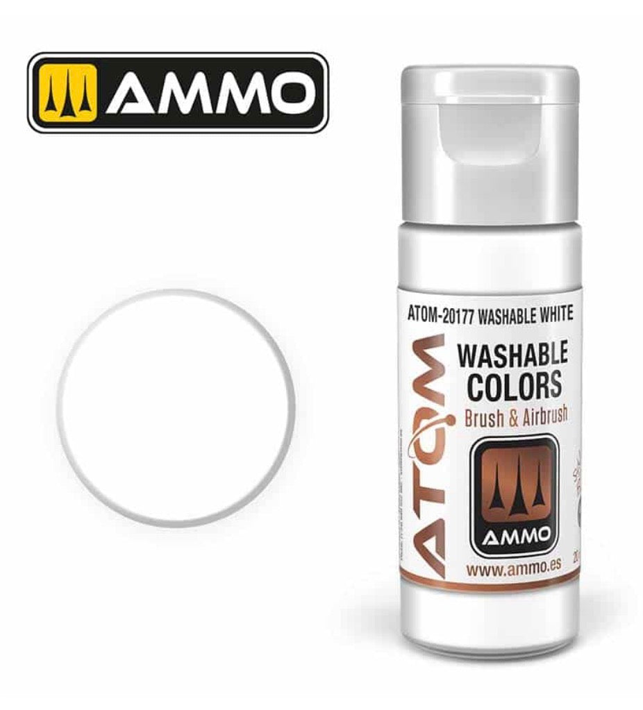 Atom 20177 Washable White