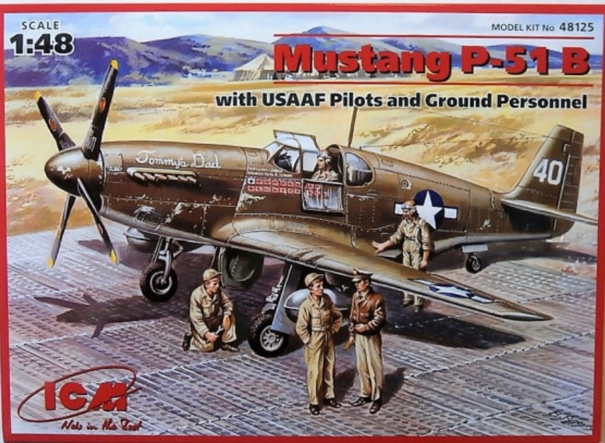 ICM 48125 Mustang P-51B