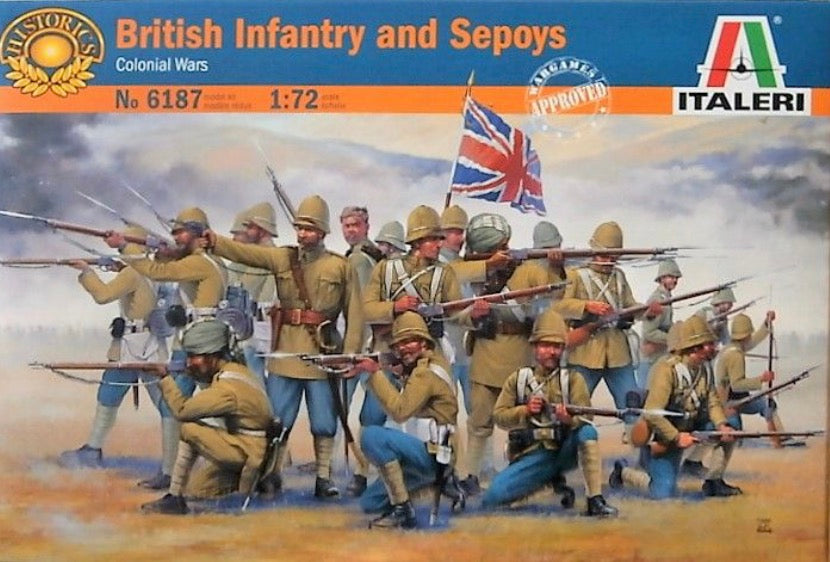 Italeri No.6187 British Infantry & Sepoys