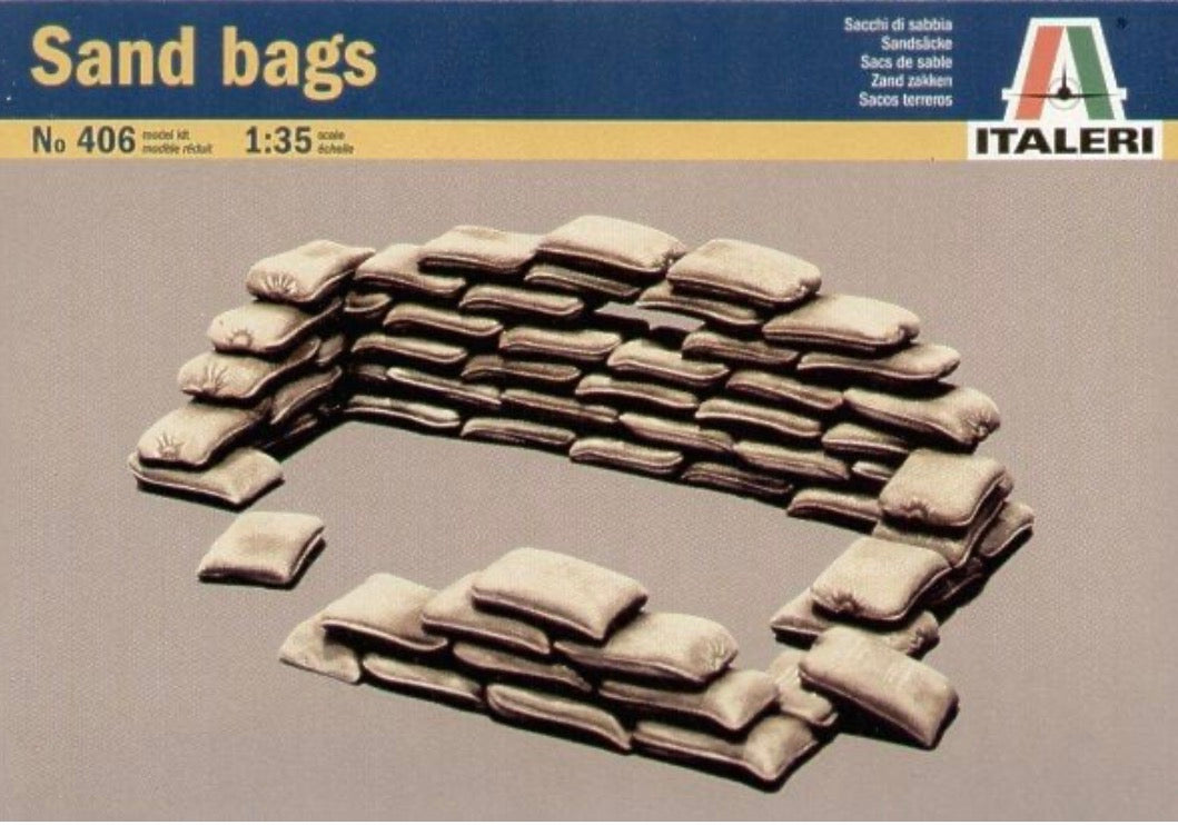 Italeri No.406 Sandbags