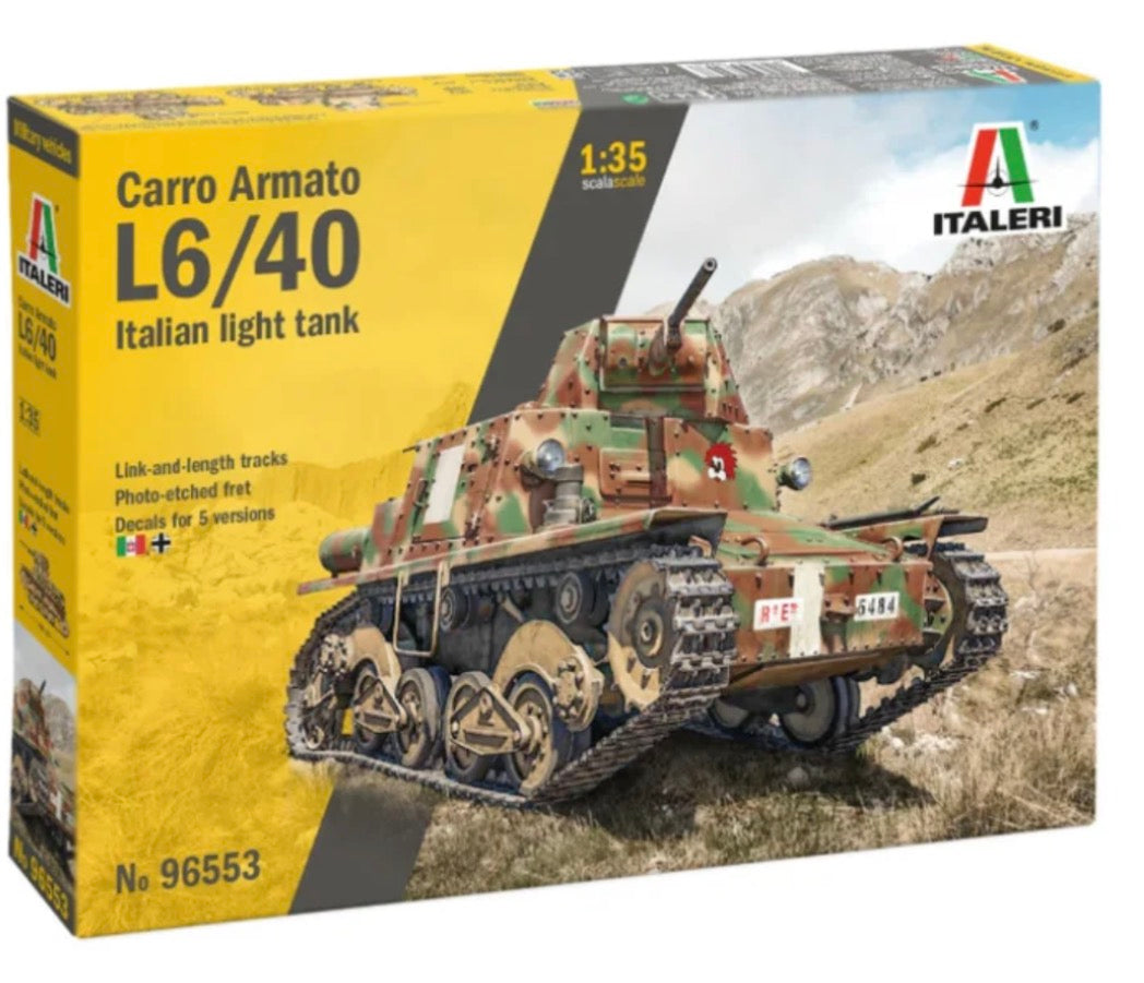 Italeri 96553 Carro Armato L6/40