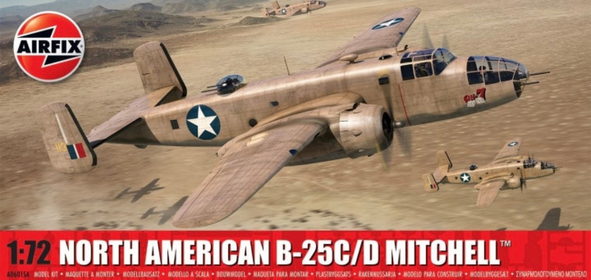 Airfix A06015A North American B-25C/D Mitchell
