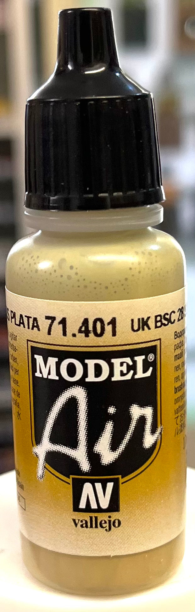 Vallejo Model Air 71.401 UK BSC28 Silver Grey