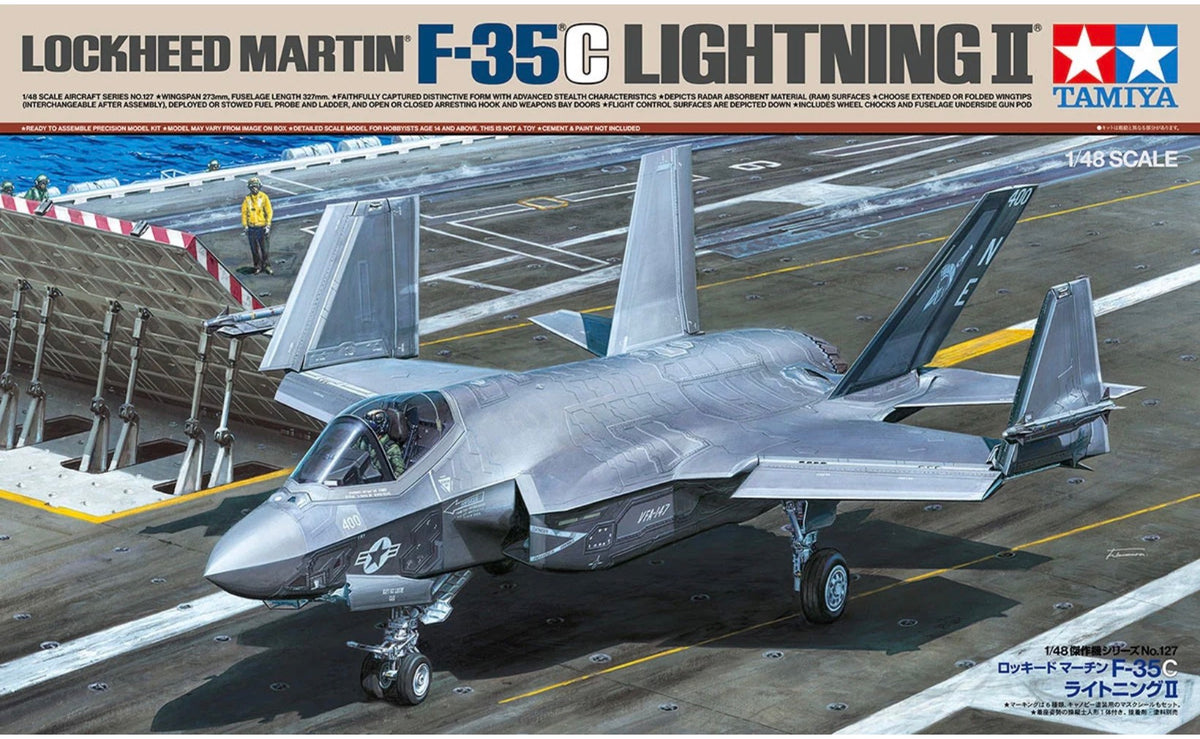 Tamiya 61127 Lockheed Martin F-35C Lightning II