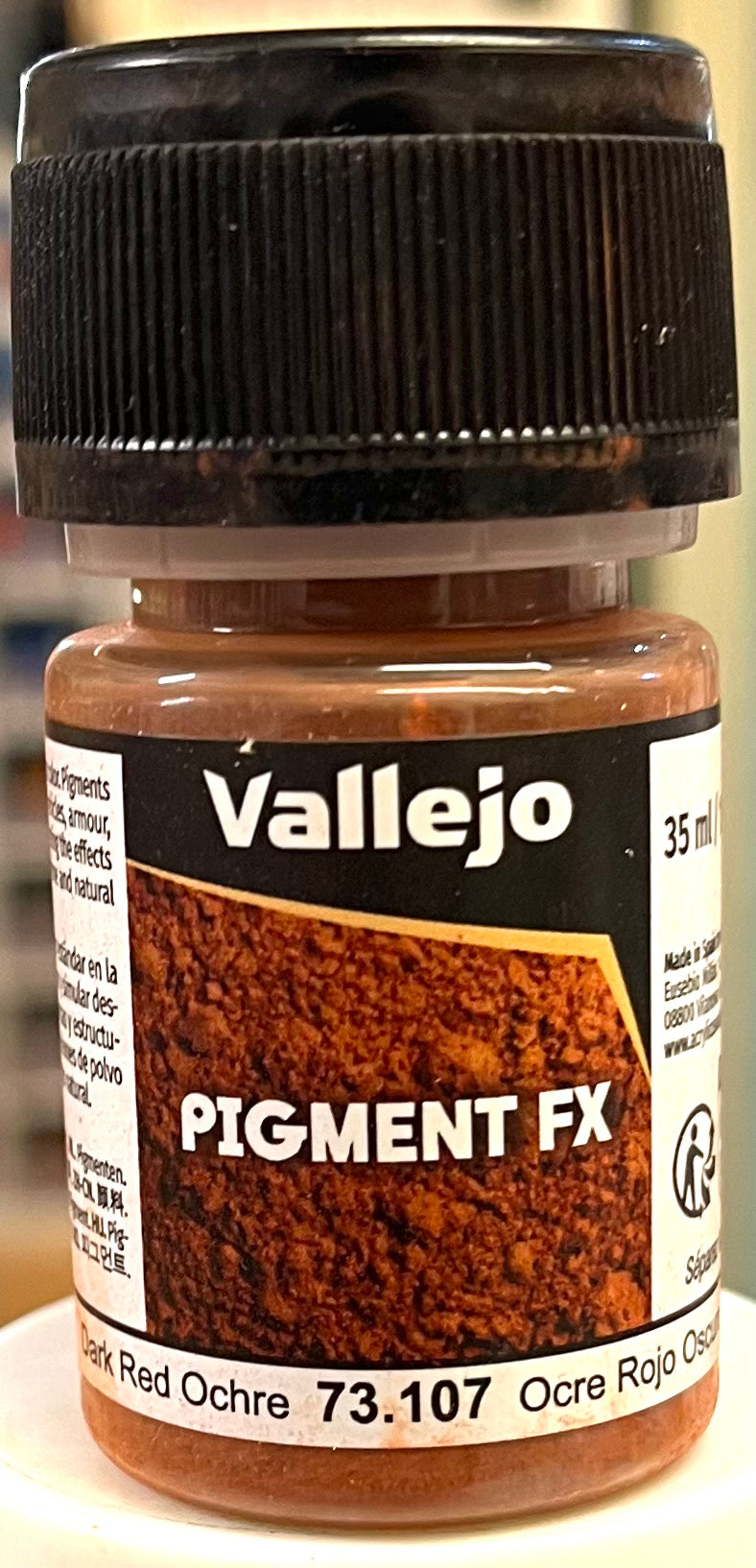 Vallejo Pigment FX 73.107 Dark Red Ochre