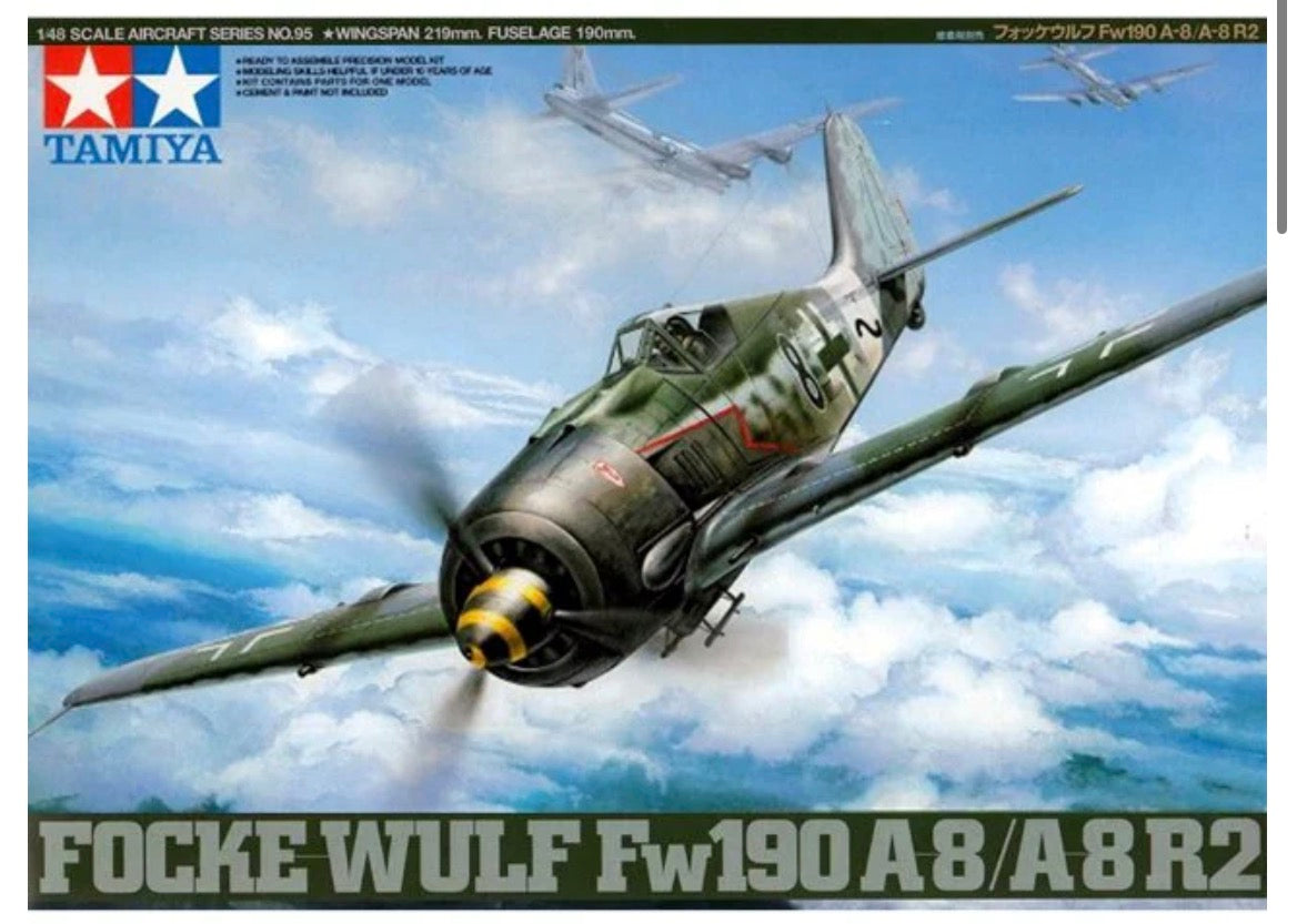 Tamiya 61095 Focke Wulf Fw190 A8/A8R2