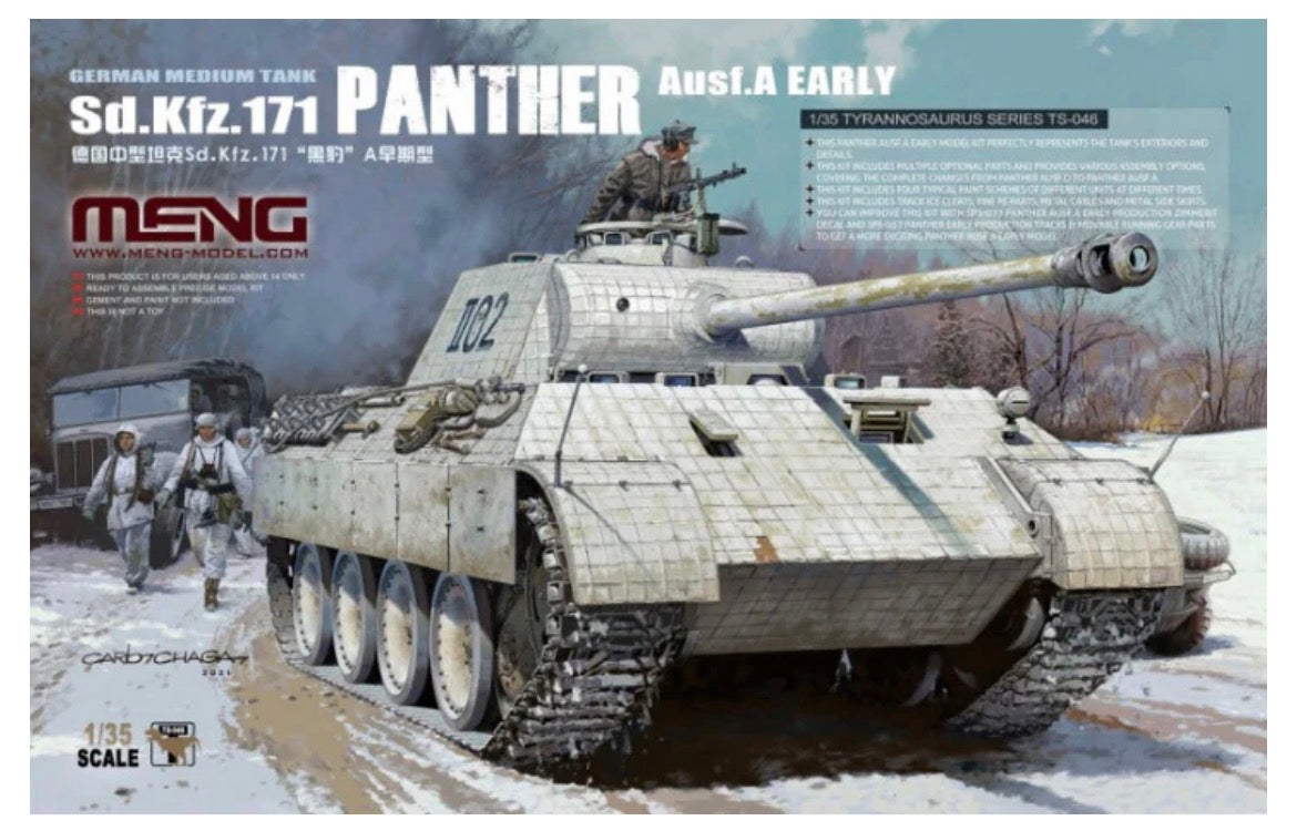 *PRE OWNED* MENG TS-046 Sd.Kfz.171 Panther