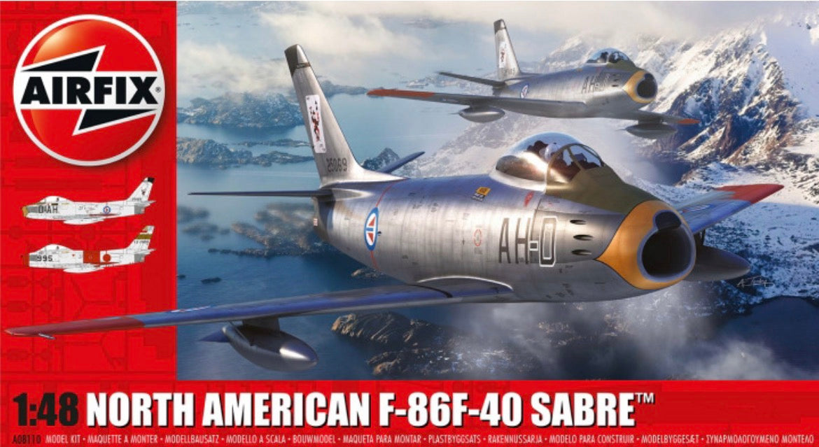 Airfix A08110 North American F-86 F-40 Sabre