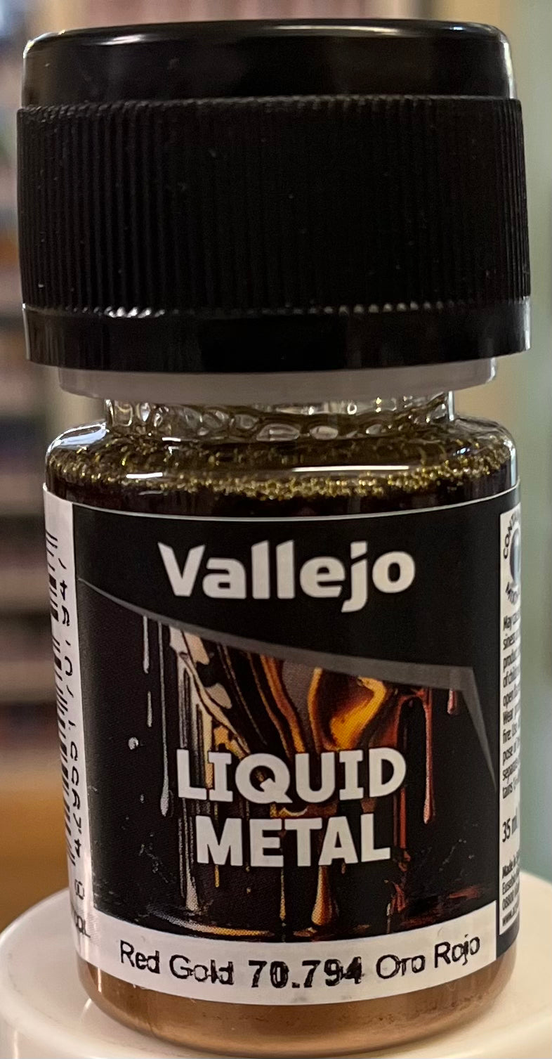Vallejo Liquid Metal 70.794 Red Gold