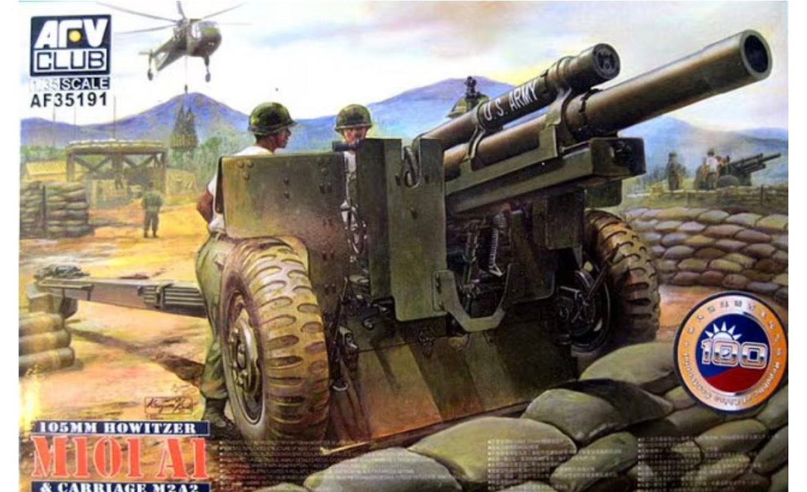 *Pre-Owned* AFVClub AF35191 M101 A1 105mm Howitzer