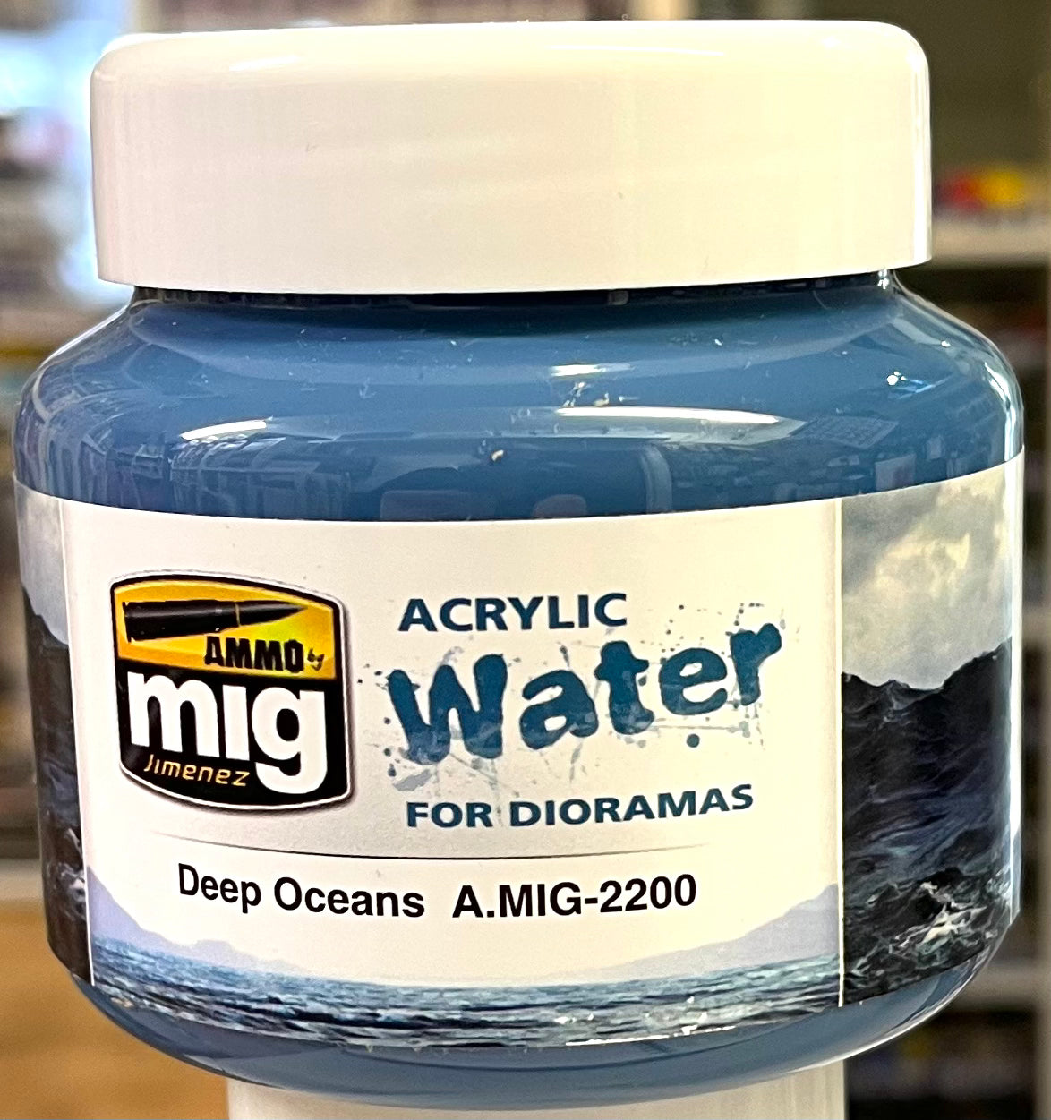 AMMO MIG Acrylic Water Deep Ocean