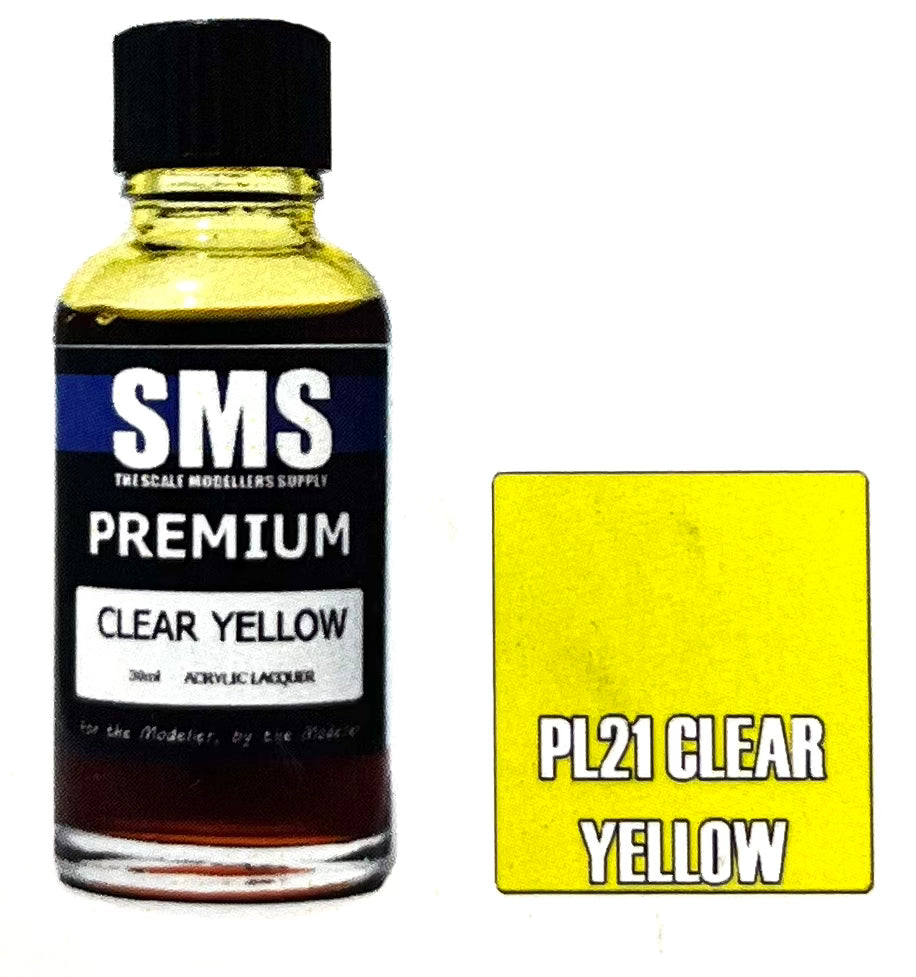 SMS PL21 Clear Yellow