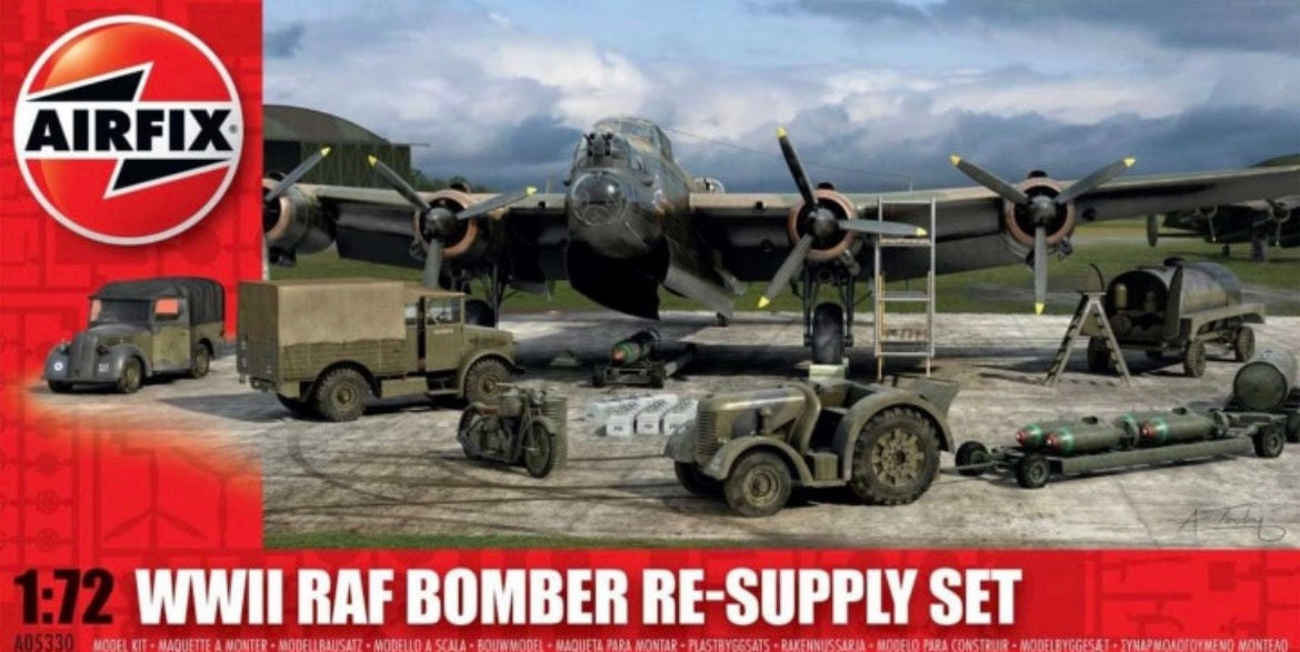 *Pre-Owned* Airfix A05330 WWII RAF Bomber Re-Supply Set