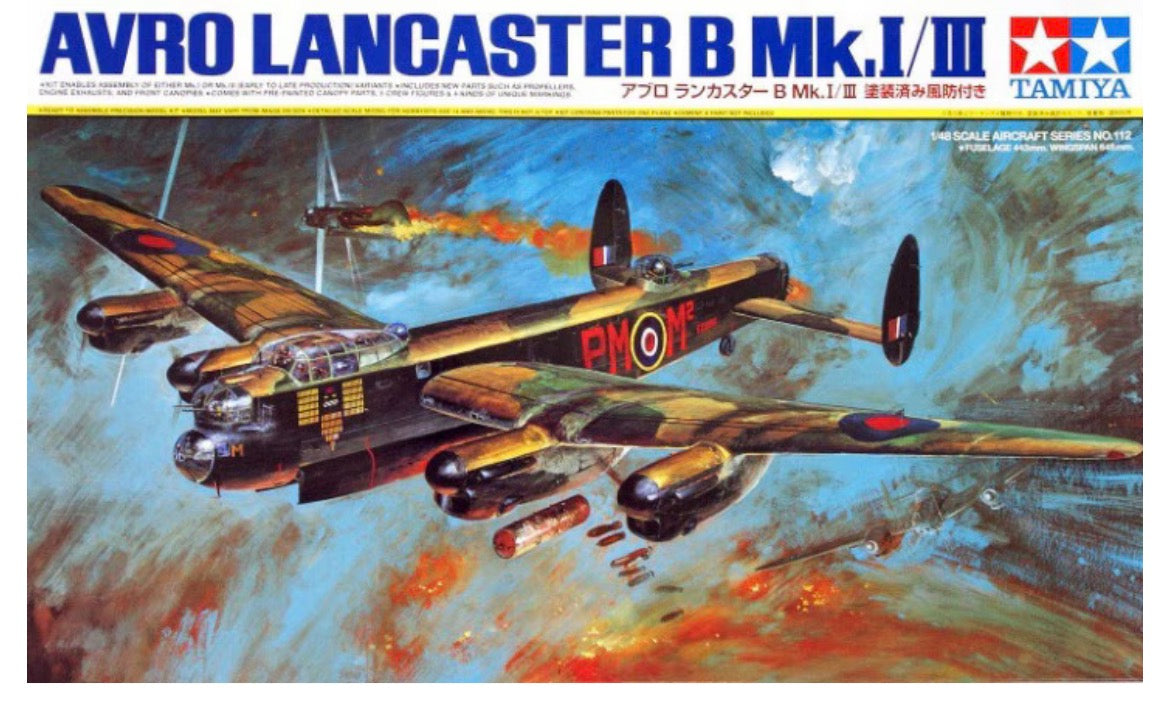 Tamiya 61112 Avro Lancaster B Mk.I/III