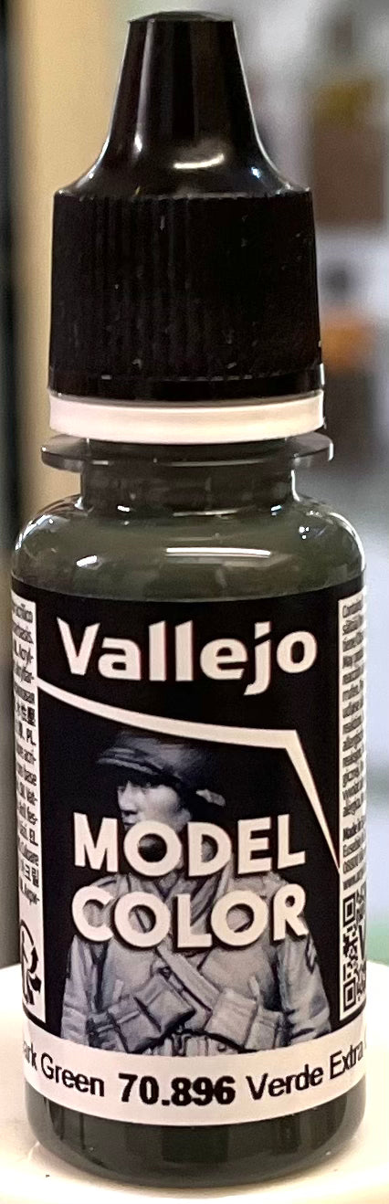 Vallejo Model Color 70.896 Extra Dark Green