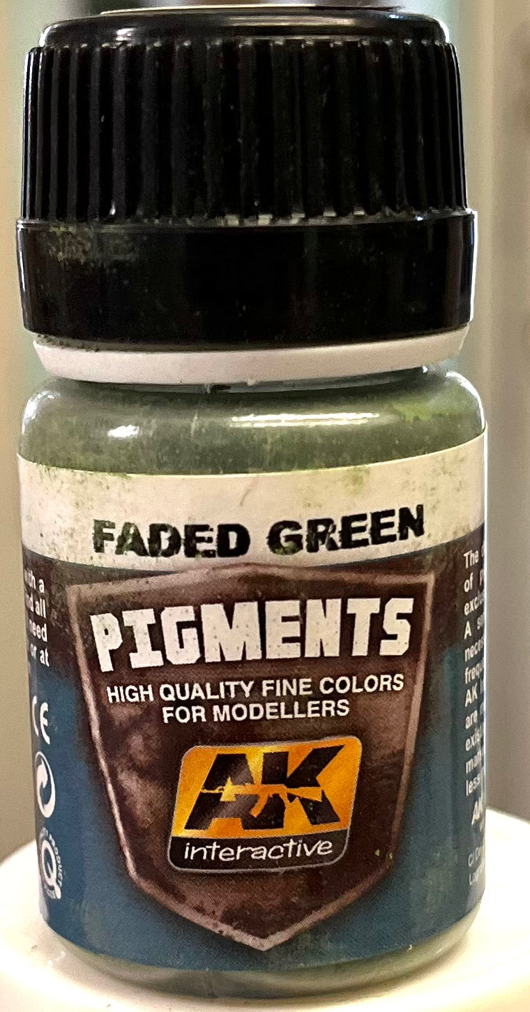 AK148 Pigments Faded Green