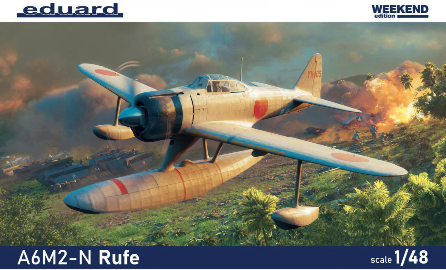 Eduard 84208 A6M2-N Rufe
