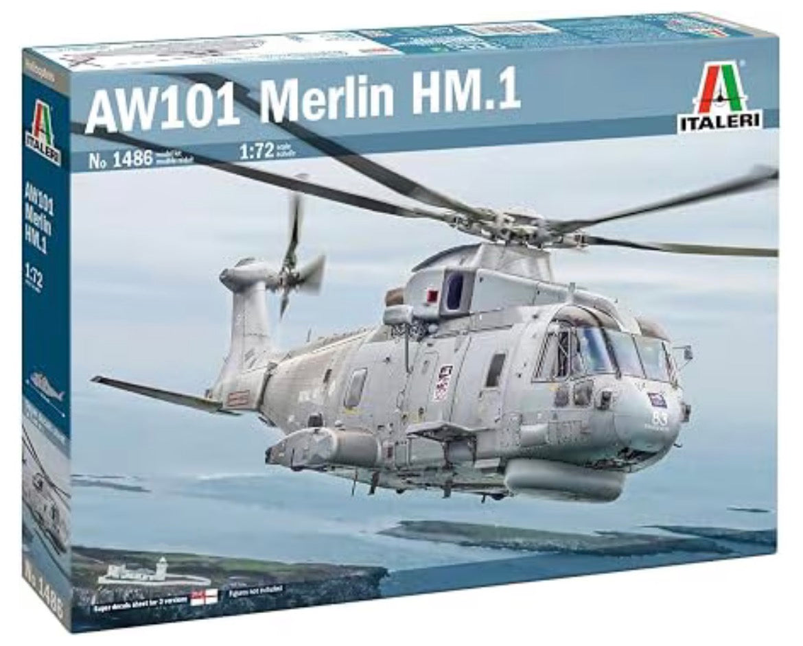 Italeri 1486 AW101 Merlin HM.1