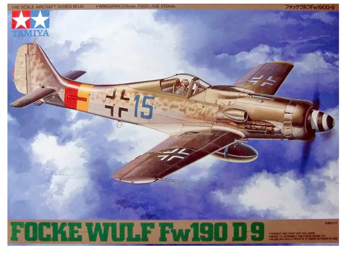 Tamiya 61041 Focke Wulf Fw190 D-9