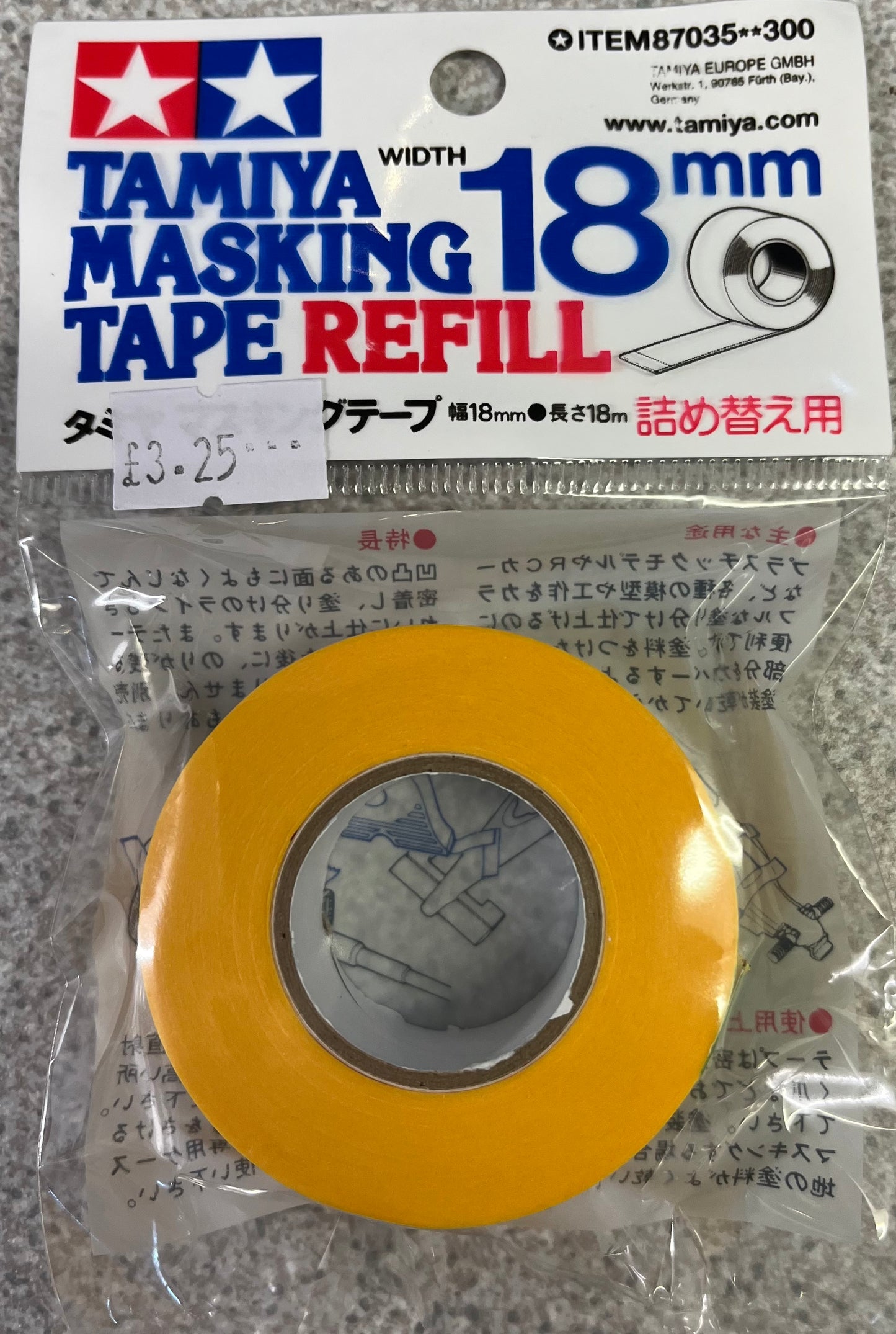 Tamiya 18mm Tape Refill