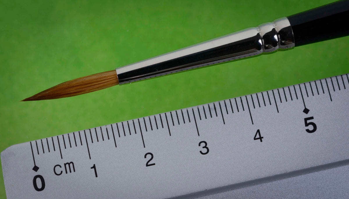 KB6087 Kolinsky Hair Round Pointed Brush - Size 5