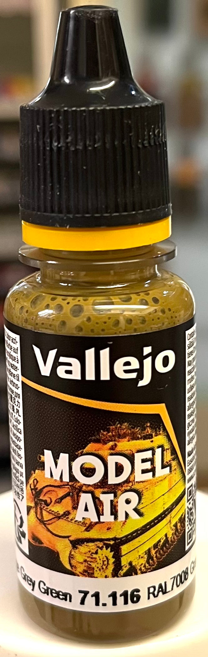 Vallejo Model Air 71.116 Camouflage Grey Green