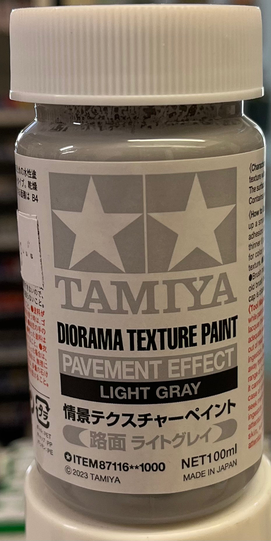 Tamiya Diorama Texture Paint- Pavement Effect - Light Grey