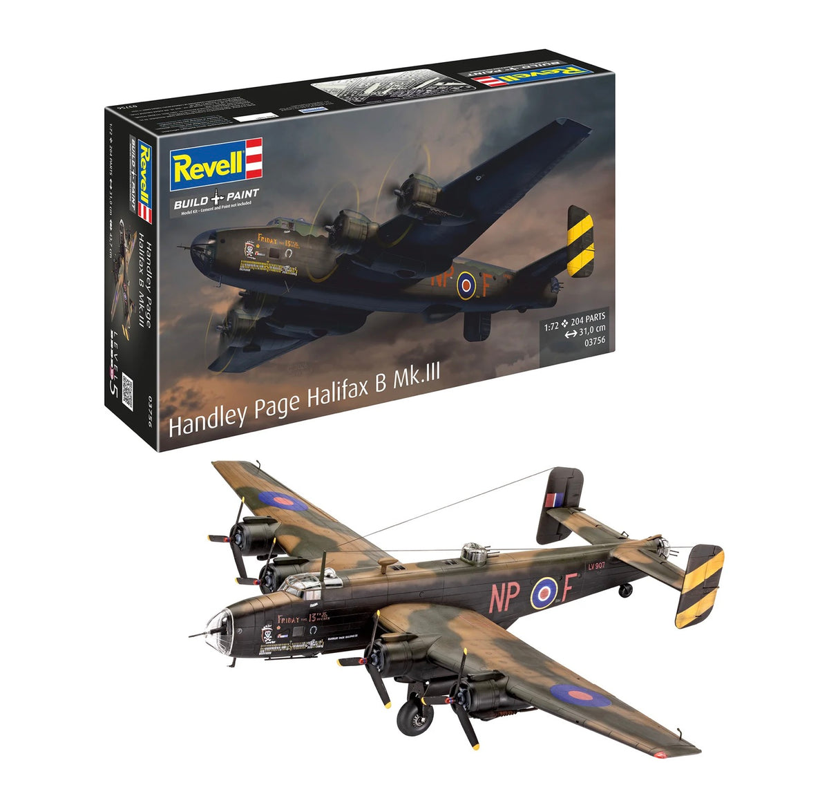Revell 03756 Handley Page Halifax B Mk.III