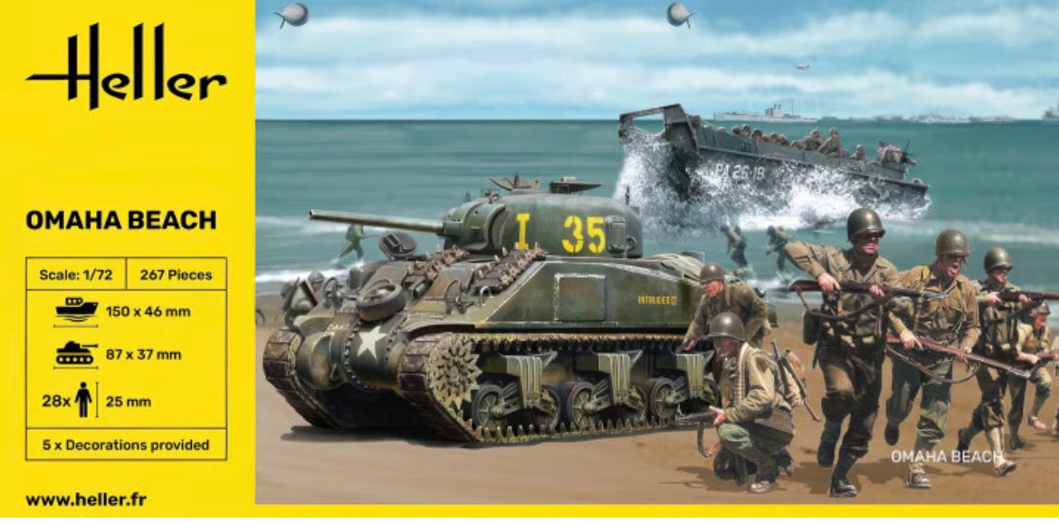Heller 50332 Omaha Beach