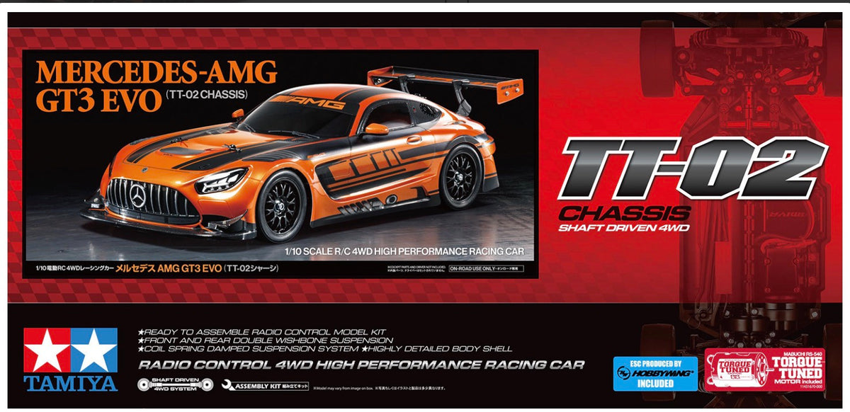 Tamiya 58750 RC Mercedes-AMG GT3 EVO