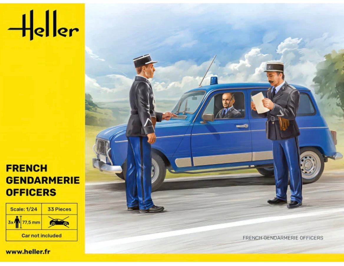 Heller 82751 French Gendarmerie Officers