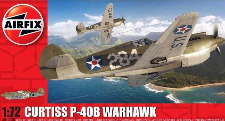 Airfix A01003B Curtiss P-40B Warhawk