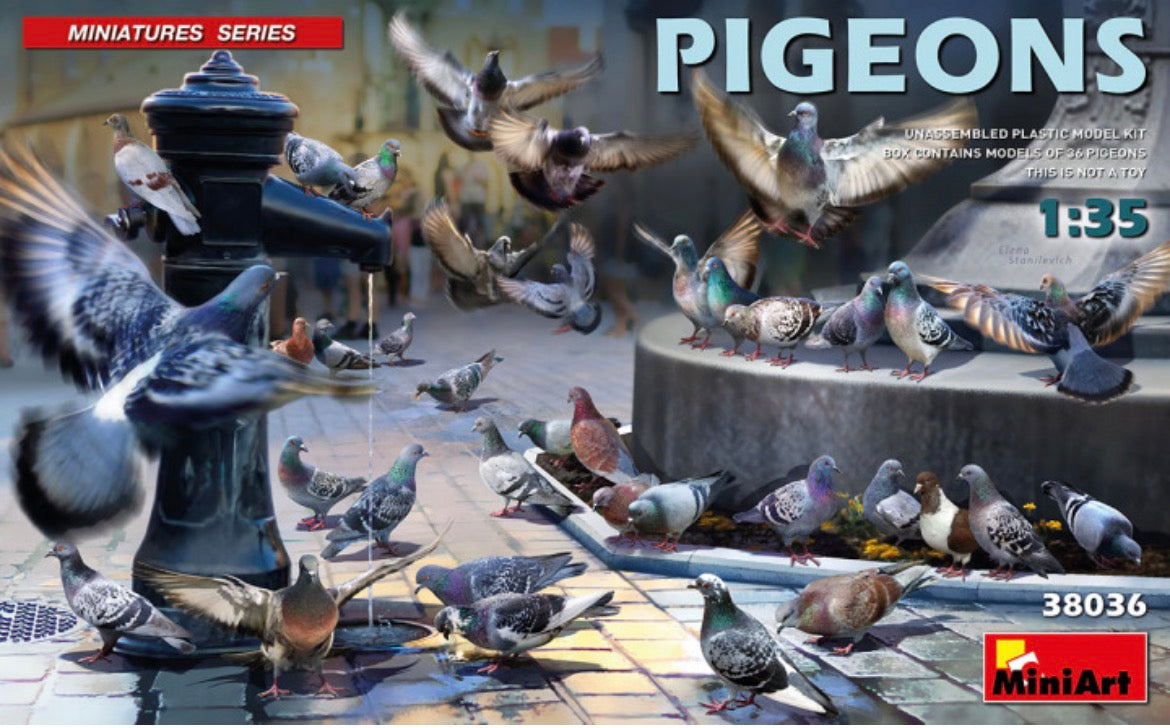Miniart 38036 Pigeons