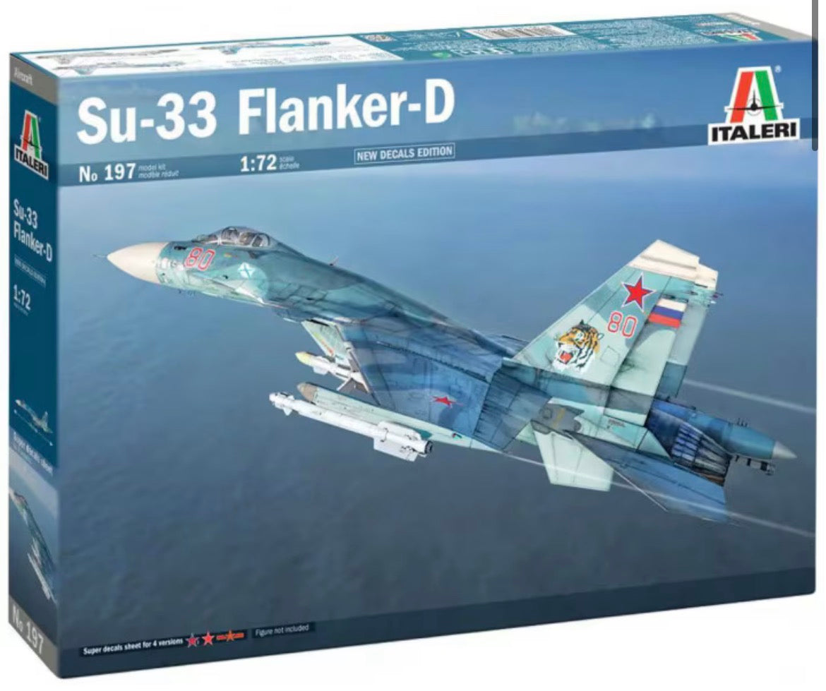 Italeri 197 Su-33 Flanker-D
