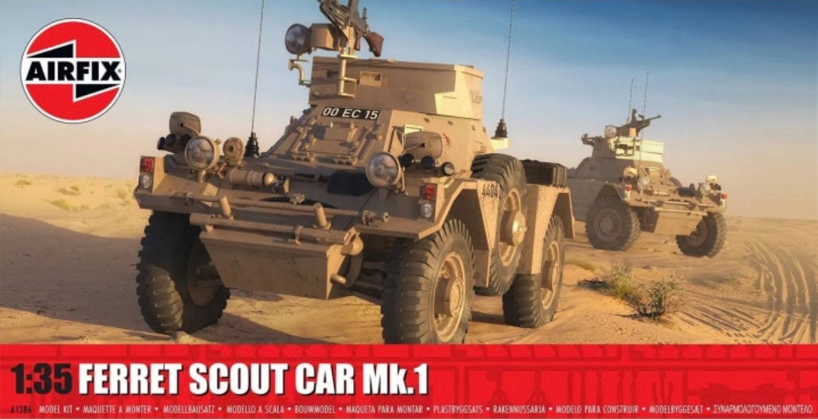 Airfix A1386 Ferret Scout Mk.1