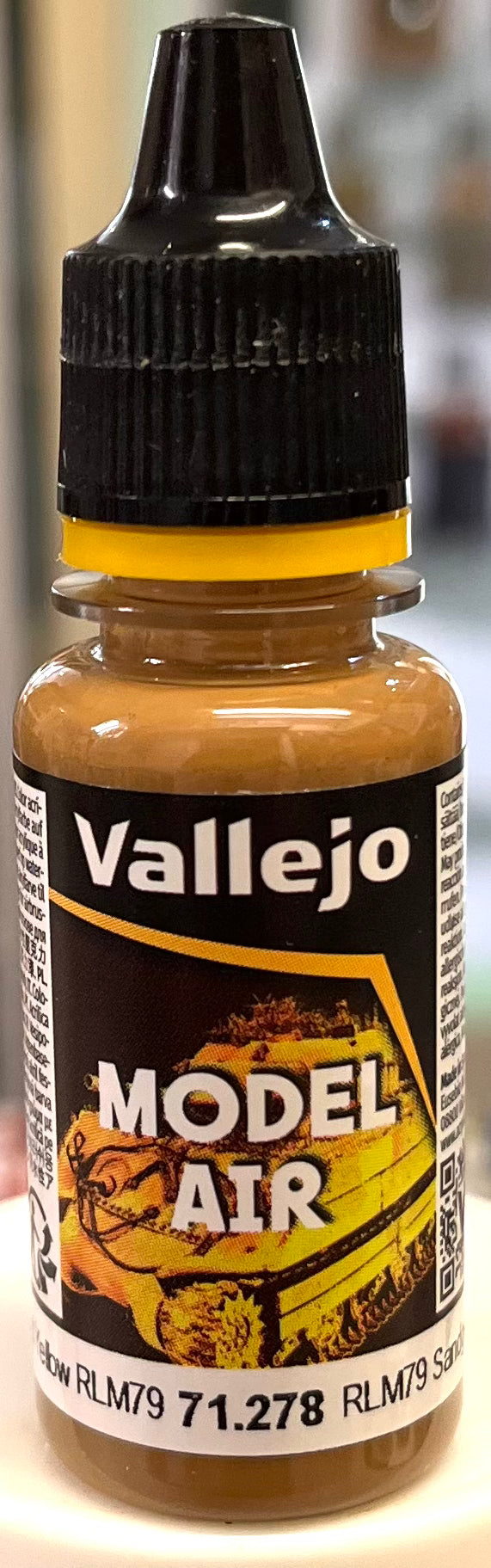Vallejo Model Air 71.278 Sand Yellow RLM79