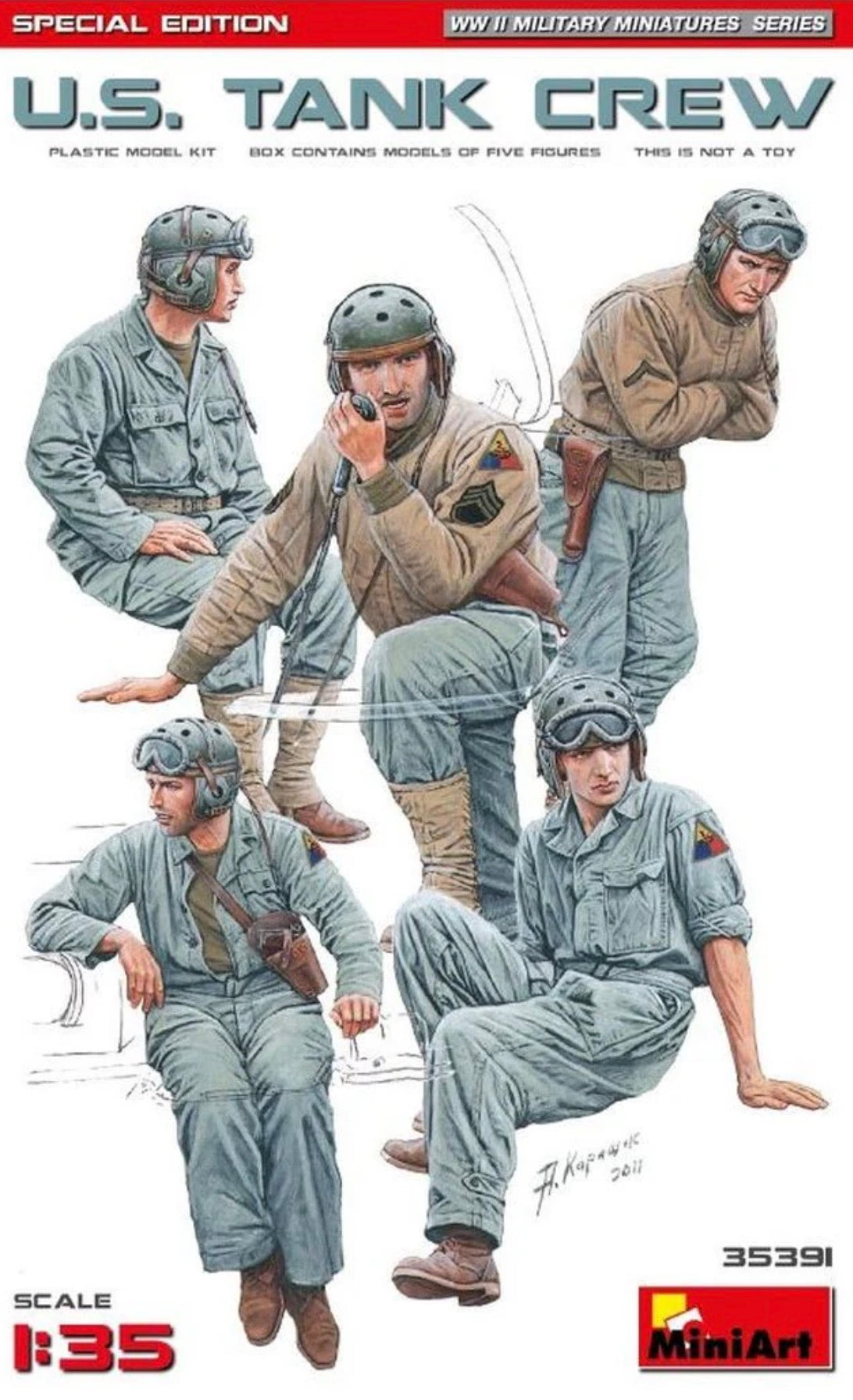 Miniart 35391 US Tank Crew