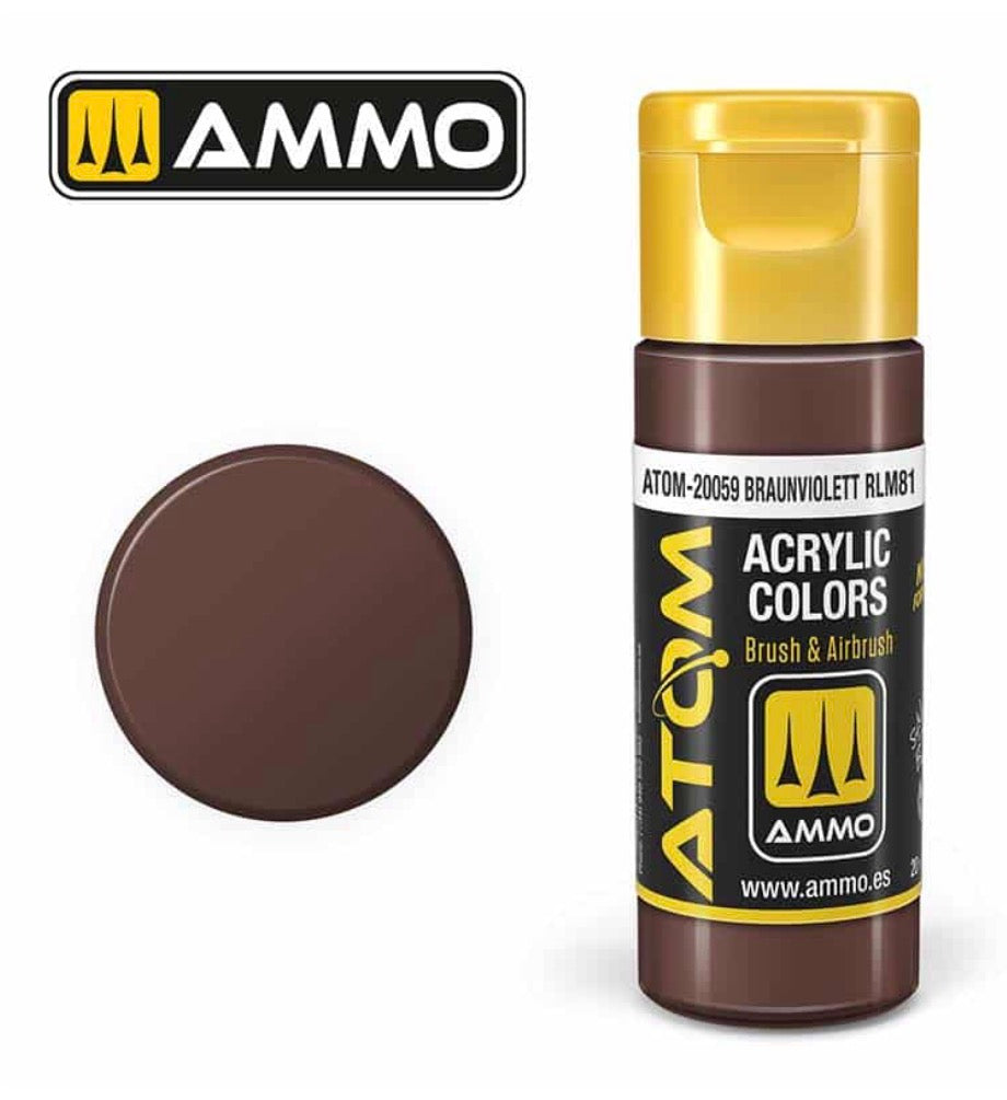 Atom 20059 Braunviolett