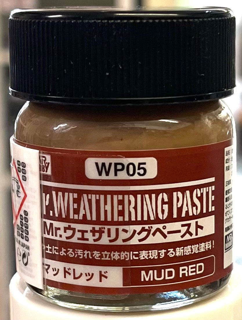 Mr. Weathering Paste WP05 Mud Red