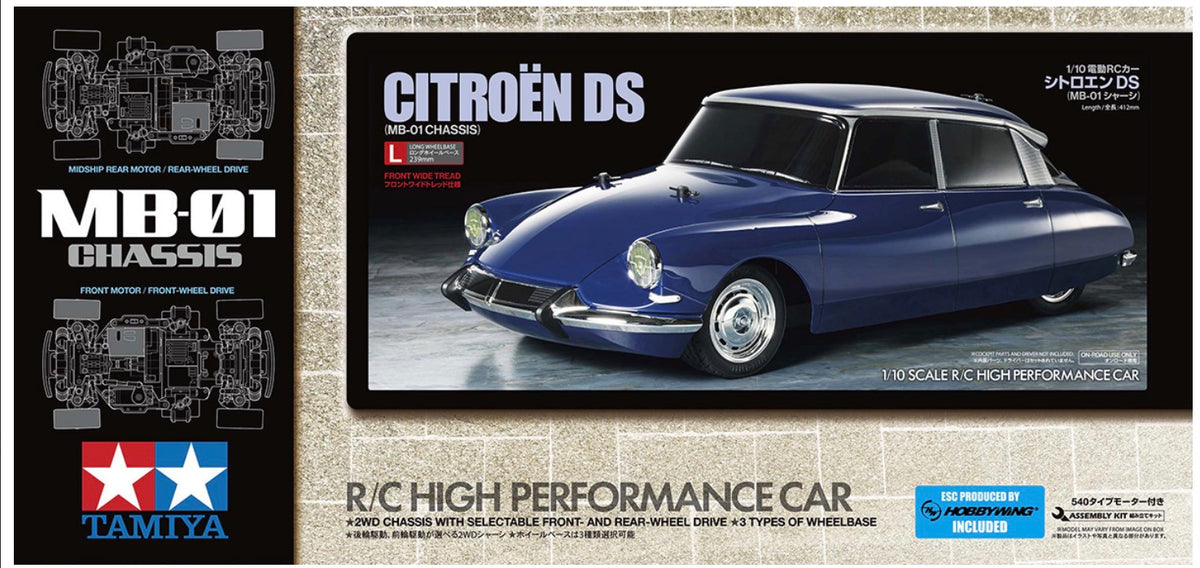 Tamiya 58734 RC Citroen DS