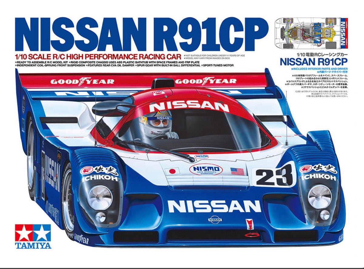 Tamiya 47531 RC Nissan R91CP
