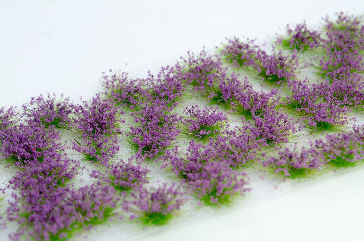 Model Scene 060-05S Blossoms Tufts Violet