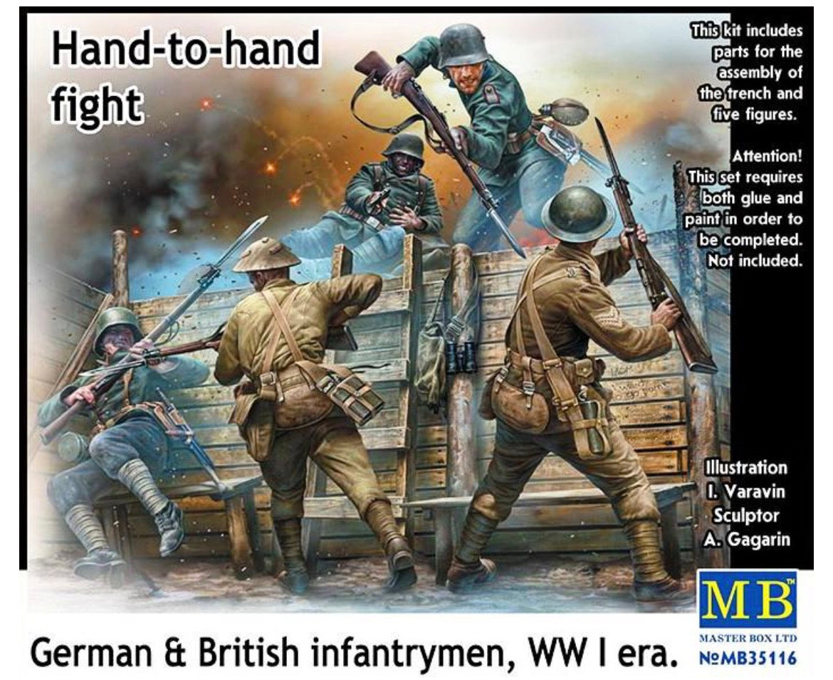 Master Box MB35116 Hand-to-Hand Fight