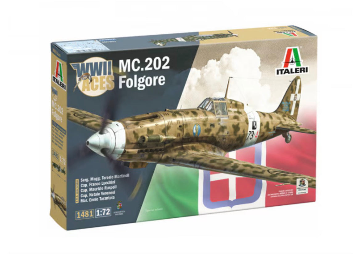 Italeri 1481 MC.202 Folgore