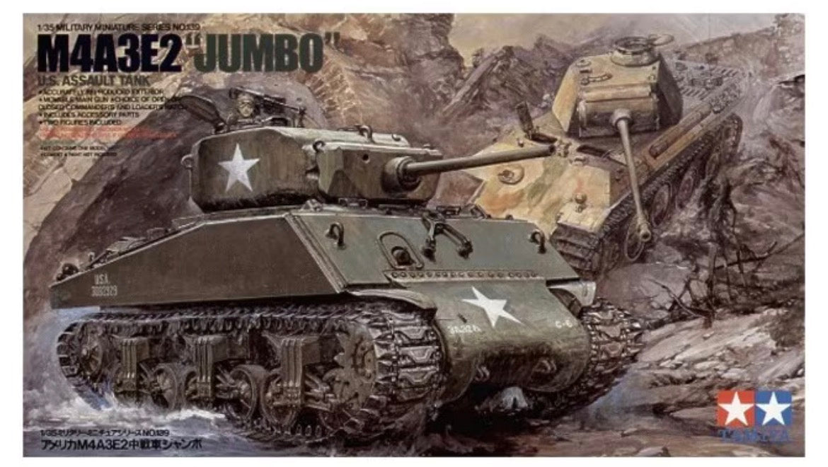 Tamiya 35139 M4A3E2 “Jumbo”