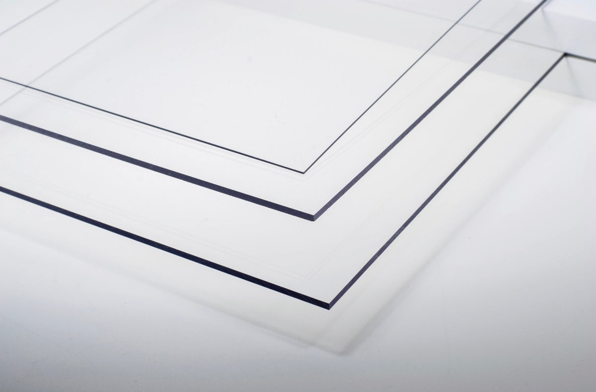 Maquett 603-02 Polyester Clear Sheet..194mm x 320mm x 0.75mm thickness